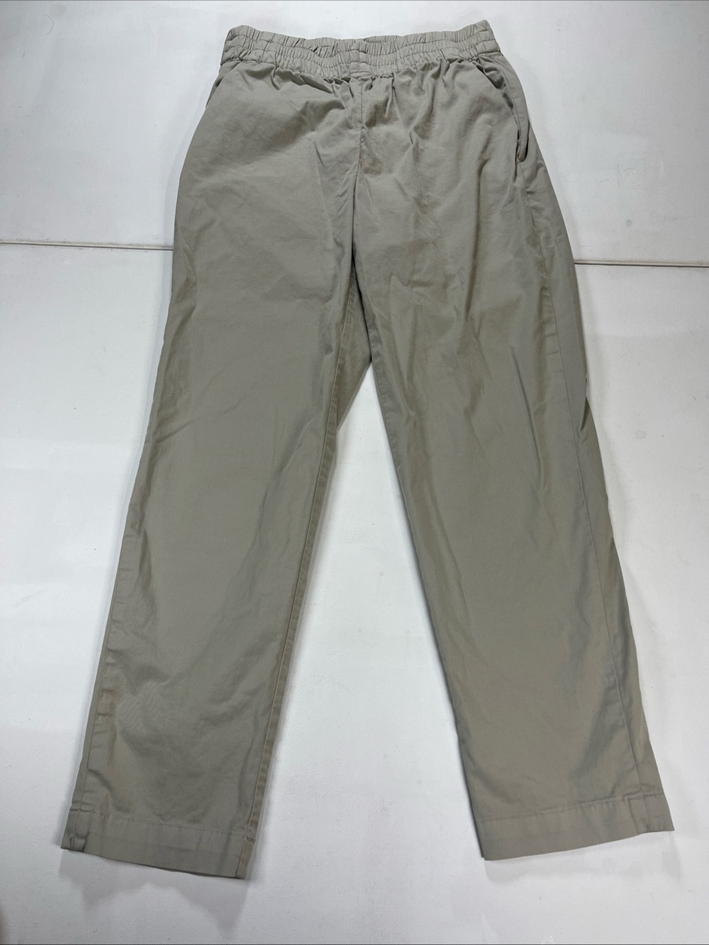 EVERLANE The Easy Chino Pant Lightweight Organic Cotton Pull On Pants Women’s 2
